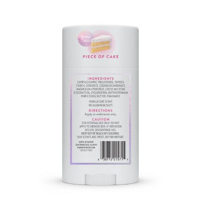 Native Limited Edition Solid Deodorant - Vanilla Piece of Cake - 2.65oz