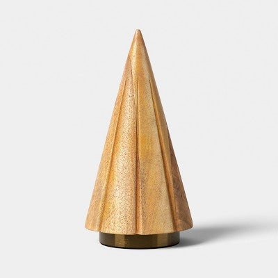 Medium Wood Christmas Tree - Threshold