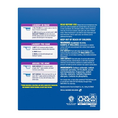 OxiClean Odor Blasters Versatile Odor and Stain Remover Powder - 7.22lbs