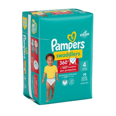 Pampers Swaddlers 360 Disposable Diapers - Size 4 - 19ct