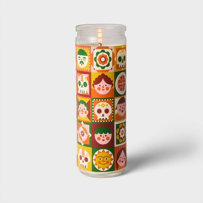 Dia de Muertos Pillar Candle 5 fl oz