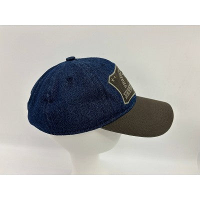 Men's Solid Cotton Yellowstone Baseball Hat - Blue Denim