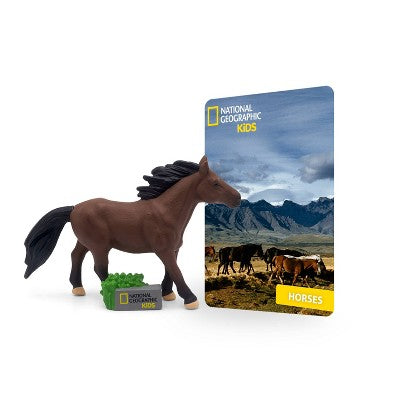 Tonies National Geographic Kids: Horse Audio Play Figurine *ADD 3 TO YOUR CART & 1 IS FREE!*