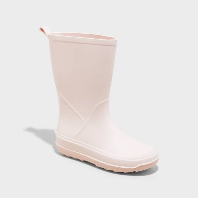 Girls' Andy Slip-On Rain Boots - Cat & Jack Blush 2