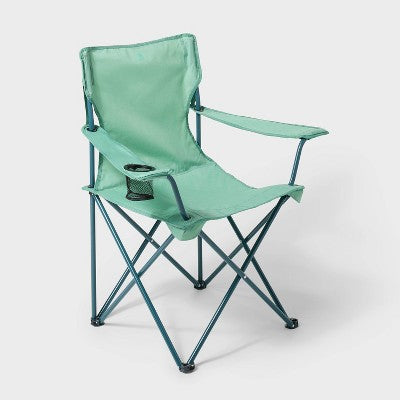 Basic Folding Chair Green - All in Motion (LOCAL PICKUP ONLY)