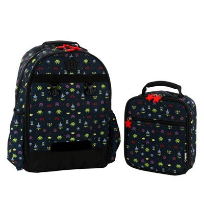 JWorld Duet Kids' 18" Backpack with Detachable Lunch Box - Game