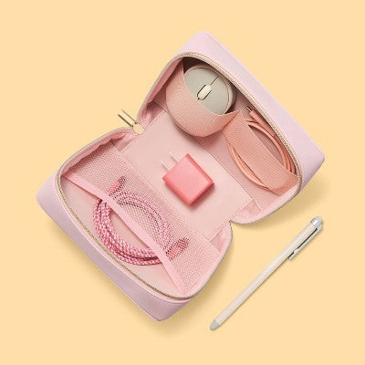 Mouse and Charger Pouch Pink - up&up