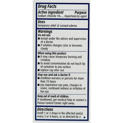 Bausch + Lomb Ophthalmic Solution 0.5 oz