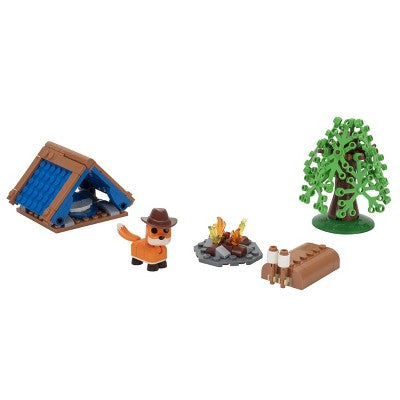 Adopt Me! Fox with Campground Building Set - 139pc