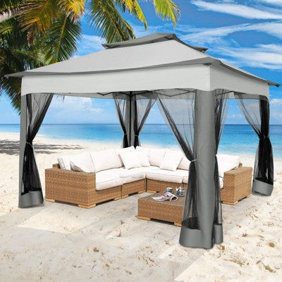 COBIZI Pop Up Gazebo 11x11 One-Push Canopy Tent, Carpas Para Patio (LOCAL PICKUP ONLY)