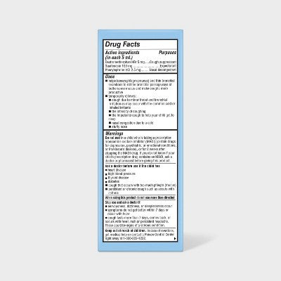 Children's Muti Symptom Cold Relief Liquid - Berry - 4 fl oz - up&up