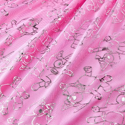 Girls' Bluey Fantasy NightGown - Pink L