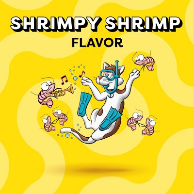Temptations Shrimpy Shrimp and Seafood Crunchy Cat Treats - 16oz