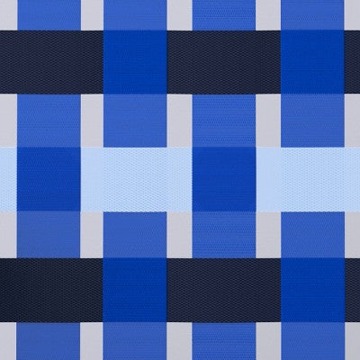 Webstrap Folding Patio Chair Blue - Room Essentials (LOCAL PICKUP ONLY)