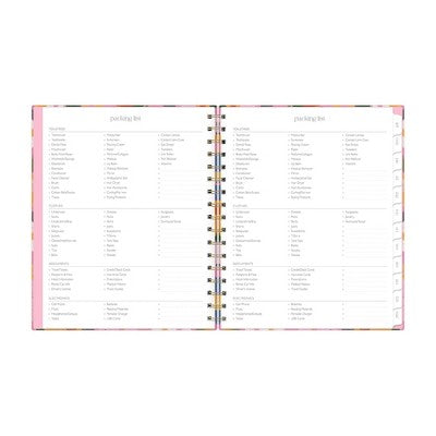 Rhi James for Blue Sky Weekly/Monthly Planner 15 Month Wirebound 7"x9" Textured Paper - Ava Floral