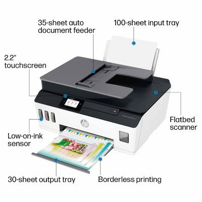 HP Smart Tank 651 Wireless All-In-One Color Refillable  (7XV38A) (LOCAL PICKUP ONLY)