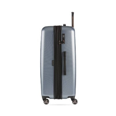 SWISSGEAR Energie Hardside Large Checked Spinner Suitcase - Iron Gray