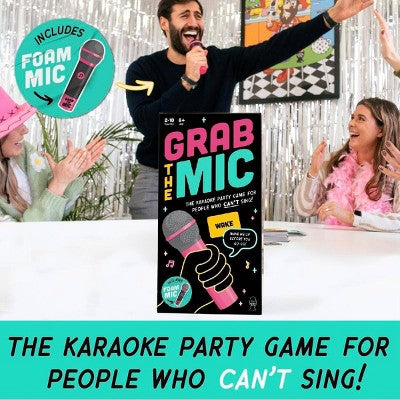 Lucky Egg Grab The Mic Board Game