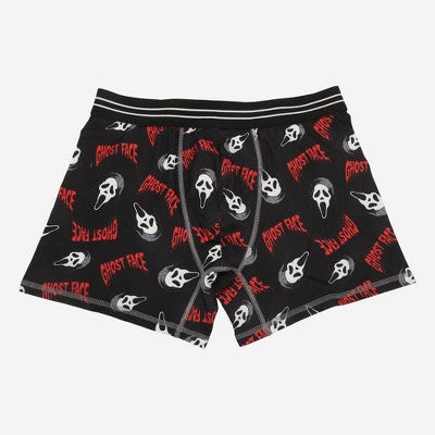 Men's Ghostface Boxer Briefs 2pk - Light Purple/Black XL