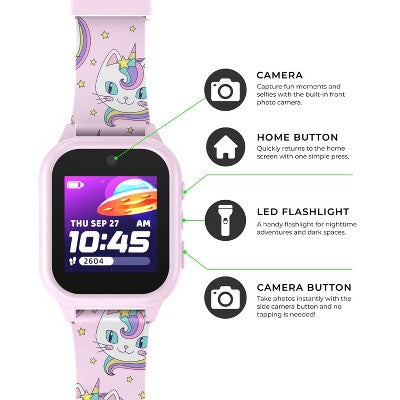 Playzoom 4 Kids Smartwatch with Camera - Pink Kitty Capricorn