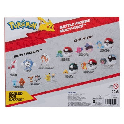 Pokemon 2" Battle Mini Figure Set - 6pk