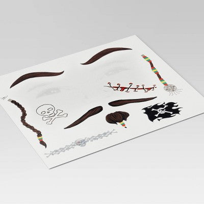 Kids' Pirate Bag Of Temporary Costume Tattoos - Hyde and EEK! Boutique