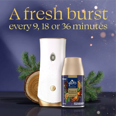 Glade Automatic Air Freshener Room Spray Fall Scent Refill - Embers & Sandalwood - 6.2 oz