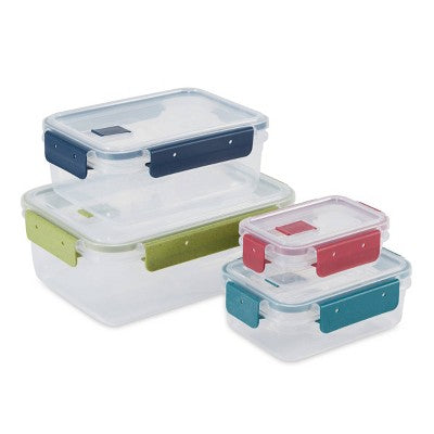 Simply Green Eco Click Food Storage Container Sets - 4pc