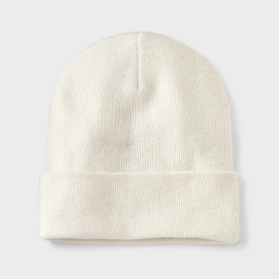 Essential Beanie Hat - Wild Fable Cream