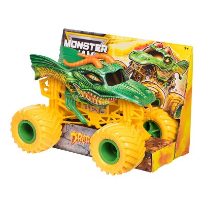 Monster Jam Official Dragon Monster Truck Collector Die-Cast Vehicle 1:24 Scale Kids' Toys for Boys and Girls Ages 3 and Up