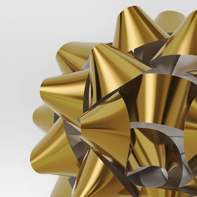 Giant Christmas Decorative Bow Gold - Wondershop