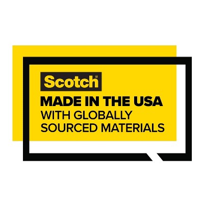 Scotch Permanent Fabric Tape 180'' 30ct Clear: Hemming & Upholstery Tape, 0.75" Width, 180" Length, Masking Tape