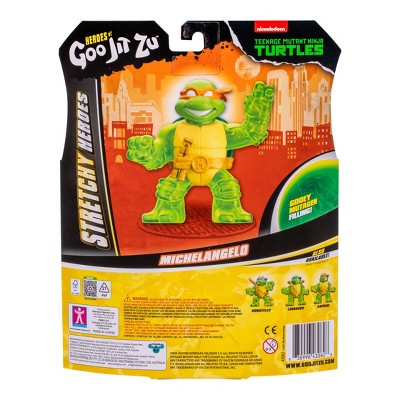 Heroes of Goo Jit Zu Teenage Mutant Ninja Turtles Michelangelo Figure