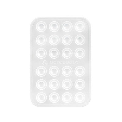 Octobuddy Silicone Suction Cup Phone Case Mount Classic - Transparent