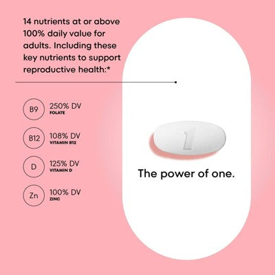 One A Day Pregnancy Planning Vitamin Tablet - 60ct