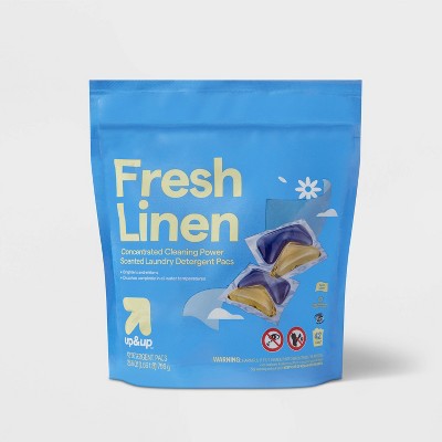 Fresh Linen Laundry Detergent Pods 42 Pacs - 26.6oz - up&up