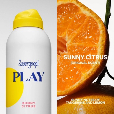 Supergoop! PLAY Antioxidant Body Sunscreen Mist with Vitamin C - SPF 30 - Sunny Citrus - 6 fl oz