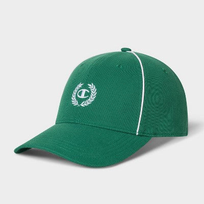 Champion Adult Pique Piping Cap - Green