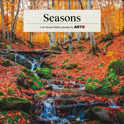 DateWorks 12"x12" 2026 Seasons Wall Calendar