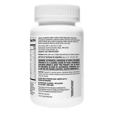 Women's Under 50 Multivitamin Dietary Supplement Tablets - 120ct - up&up