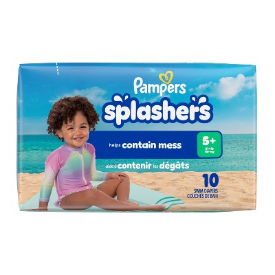 Pampers Splashers Disposable Swim Diapers Convenience Pack - Size 5 - 10ct