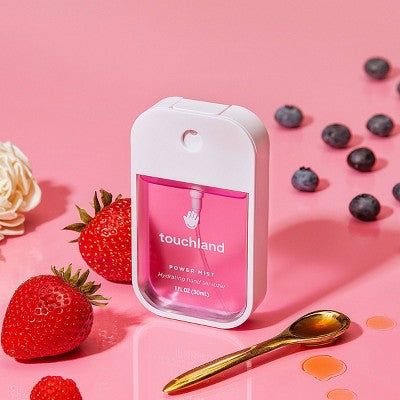 Touchland Power Mist Hydrating Hand Sanitizer - Berry Bliss - Trial Size - 1 fl oz/500 sprays