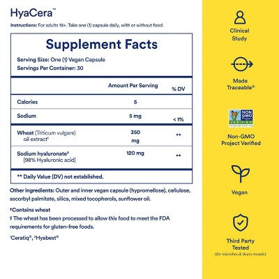 Ritual HyaCera Daily Skin Hydration - 30ct