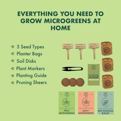 Garden Republic Micro Greens Grow Kit