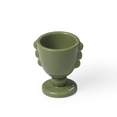Ceramic Egg Cups Green - Bullseye's Playground