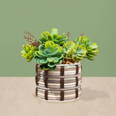 Lifelines FlowCrafts- Cord-Wrapped Planters