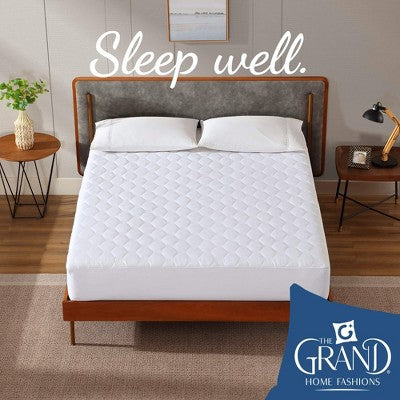 Mattress Pad - Soft and Hypoallergenic - Thick and Odorless Polyester Filling - 152 Thread Count