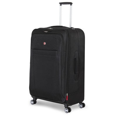 SWISSGEAR Zurich Softside Large Checked Suitcase - Black (LOCAL PICKUP ONLY)