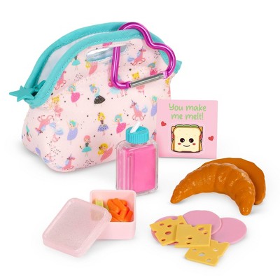 Our Generation Surprise Lunch Bags School Series - 1 of 6 Collectible Bags Accessories for 18'' Dolls
