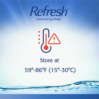 Refresh Optive Lubricant Eye Drops Artificial Tears - 0.5 fl oz (15 mL)